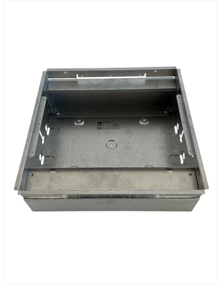 Boîtier encastré Luceplan D27/30Q pour orchestre, aluminium 306 x 306 mm